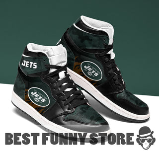 Camo Logo New York Jets Jordan Sneakers