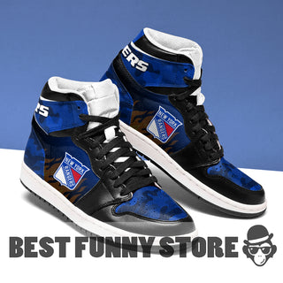 Camo Logo New York Rangers Jordan Sneakers