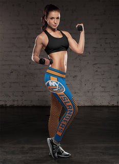 Fashion Gorgeous Fitting Fabulous New York Islanders Leggings