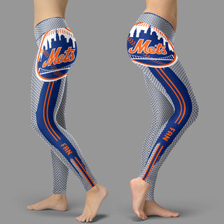 Charming Lovely Little Dots Along Body New York Mets Leggings