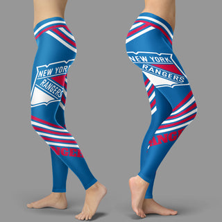 Straight Cute Beautiful Attractive New York Rangers Leggings