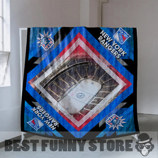 Pro New York Rangers Stadium Quilt For Fan