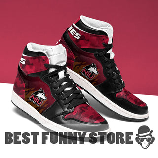 Camo Logo Northern Illinois Huskies Jordan Sneakers