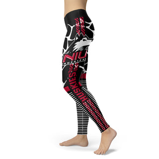Cool Air Lighten Attractive Kind Northern Illinois Huskies Leggings