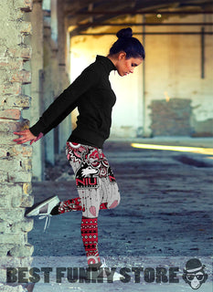 Simple Boho Northern Illinois Huskies Leggings