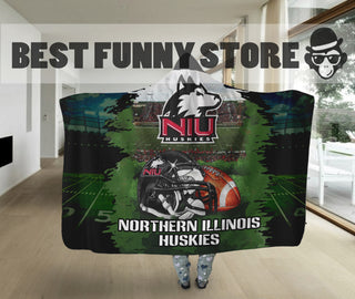 Special Edition Northern Illinois Huskies Home Field Advantage Hooded Blanket