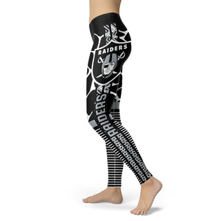 Cool Air Lighten Attractive Kind Oakland Raiders Leggings