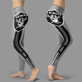 Charming Lovely Little Dots Along Body Oakland Raiders Leggings