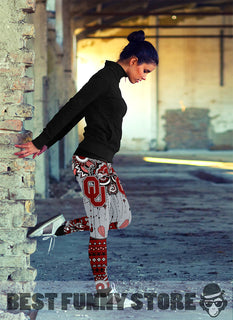 Simple Boho Oklahoma Sooners Leggings