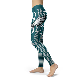 Cool Air Lighten Attractive Kind Philadelphia Eagles Leggings