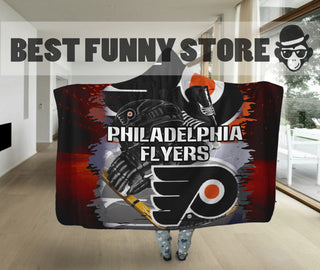 Special Edition Philadelphia Flyers Home Field Advantage Hooded Blanket