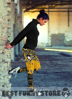 Simple Boho Pittsburgh Penguins Leggings