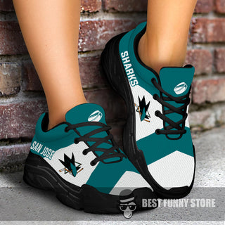Pro Shop Logo San Jose Sharks Chunky Sneakers