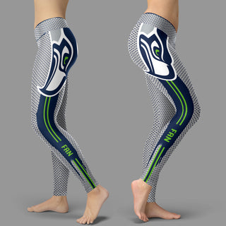 Charming Lovely Little Dots Along Body Seattle Seahawks Leggings