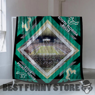 Pro South Florida Bulls Stadium Quilt For Fan