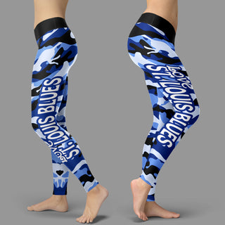 Camo Sporty Trending Fashion Fabulous St. Louis Blues Leggings