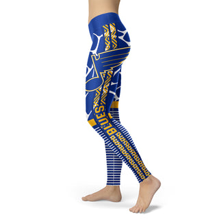 Cool Air Lighten Attractive Kind St. Louis Blues Leggings