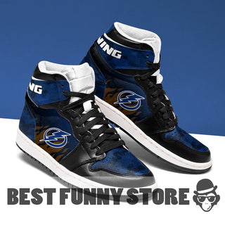 Camo Logo Tampa Bay Lightning Jordan Sneakers