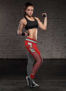 Fashion Gorgeous Fitting Fabulous Tampa Bay Buccaneers Leggings