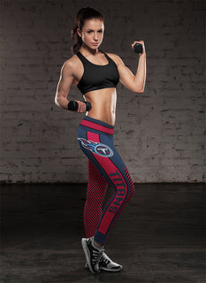 Fashion Gorgeous Fitting Fabulous Tennessee Titans Leggings