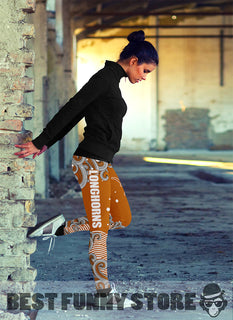 Colorful Summer With Wave Texas Longhorns Leggings