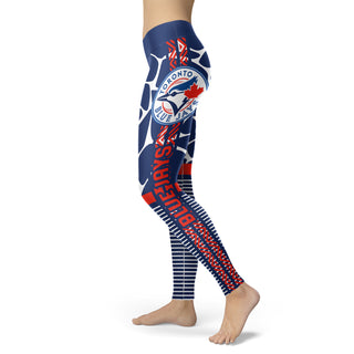 Cool Air Lighten Attractive Kind Toronto Blue Jays Leggings