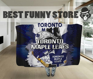 Special Edition Toronto Maple Leafs Home Field Advantage Hooded Blanket