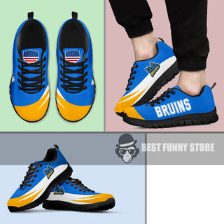 Awesome Gift Logo UCLA Bruins Sneakers
