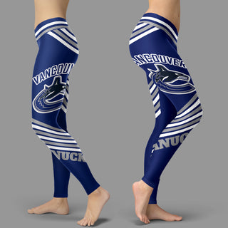 Straight Cute Beautiful Attractive Vancouver Canucks Leggings