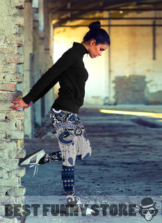 Simple Boho Vancouver Canucks Leggings