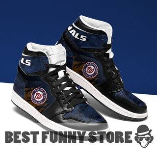Camo Logo Washington Nationals Jordan Sneakers