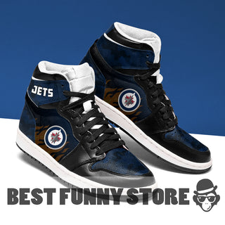 Camo Logo Winnipeg Jets Jordan Sneakers