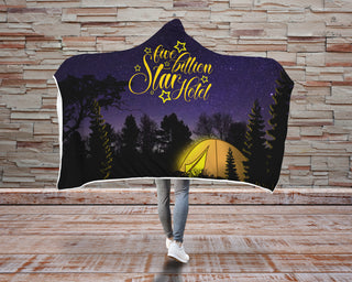 Five Billion Star Hotel Camping Hooded Blankets