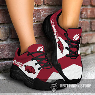 Pro Shop Logo Arkansas Razorbacks Chunky Sneakers