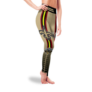 Twins Logo New Orleans Saints Leggings For Fans
