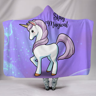Stay Magical Unicorn Hooded Blankets