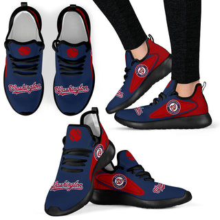 Legend React Washington Nationals Mesh Knit Sneakers