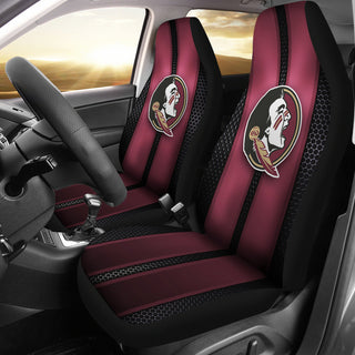 Incredible Line Pattern Florida State Seminoles Logo Car Seat Covers