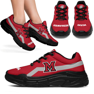 Edition Chunky Sneakers With Line Miami RedHawks Shoes