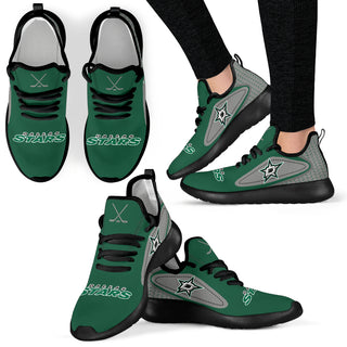 Legend React Dallas Stars Mesh Knit Sneakers