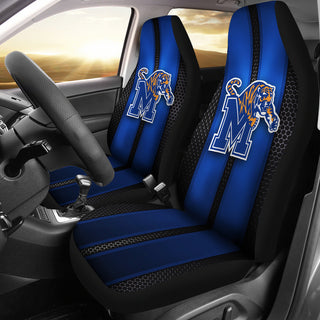 Incredible Line Pattern Memphis Tigers Logo Car Seat Covers