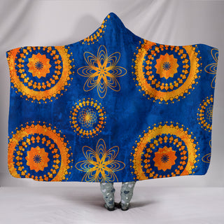 Gold Boho Hooded Blankets