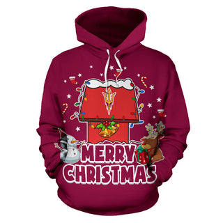 Funny Merry Christmas Arizona State Sun Devils Hoodie 2019