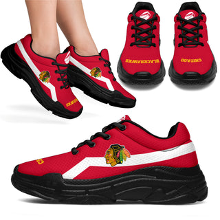 Edition Chunky Sneakers With Line Chicago Blackhawks Shoes
