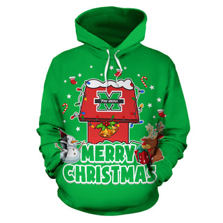 Funny Merry Christmas Marshall Thundering Herd Hoodie 2019