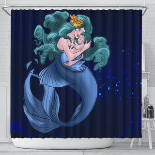 Even More Than She Loved Herself Mom Shower Curtains
