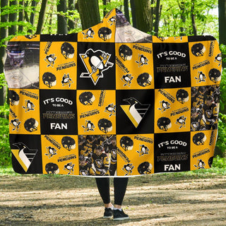 It's Good To Be A Pittsburgh Penguins Fan Hooded Blanket