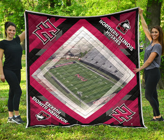 Pro Northern Illinois Huskies Stadium Quilt For Fan
