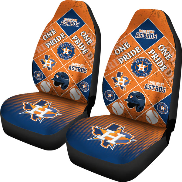 Pride Flag Houston Astros Car Seat Covers – Best Funny Store