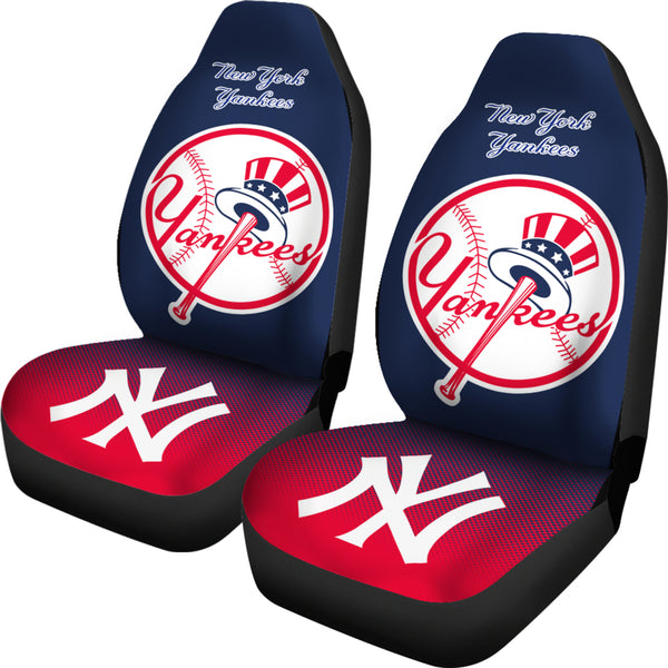 Pride Flag New York Yankees Car Seat Covers – Best Funny Store